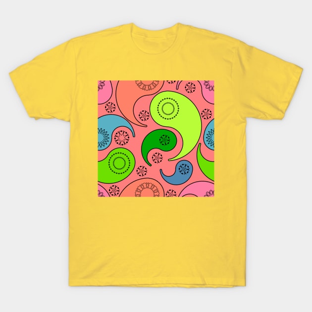 Paisley Principle 5 T-Shirt by ArtticArlo